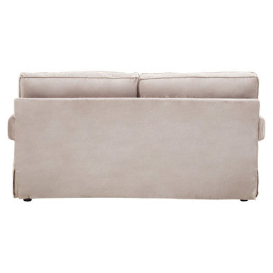 2 Seat Mink Velvet Sofa, Ralph