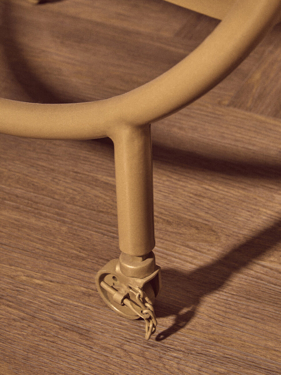 Vizzini Brass Finished 2 Tier Bar Trolley