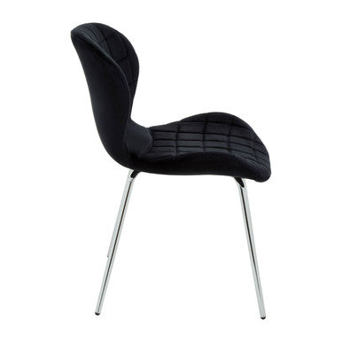 Warton Black Dining Chair