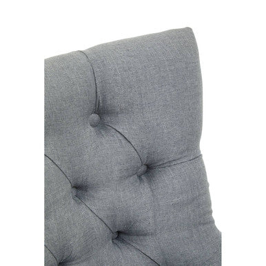 Anita Grey Fabric & Chrome Base Home Office Chair