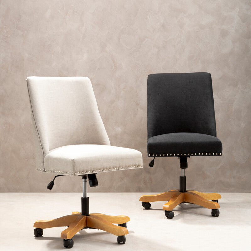 Washington Natural Fabric Home Office Chair