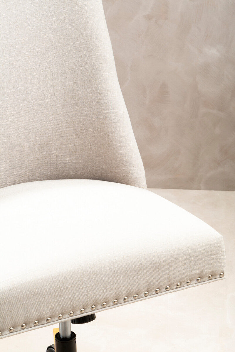 Washington Natural Fabric Home Office Chair