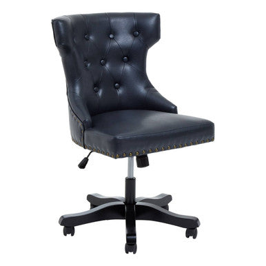 Walson Black Leather Home Office Chair