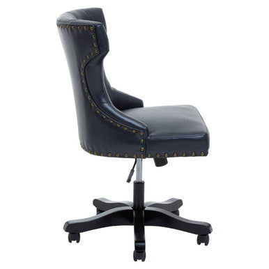 Walson Black Leather Home Office Chair