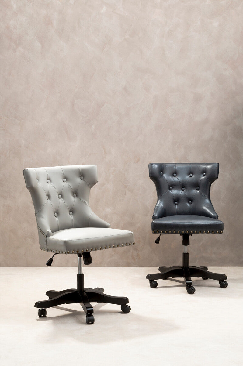 Walson Black Leather Home Office Chair