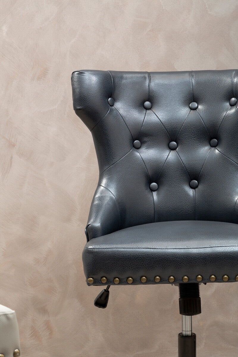 Walson Black Leather Home Office Chair