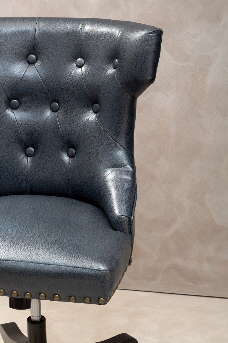 Walson Black Leather Home Office Chair