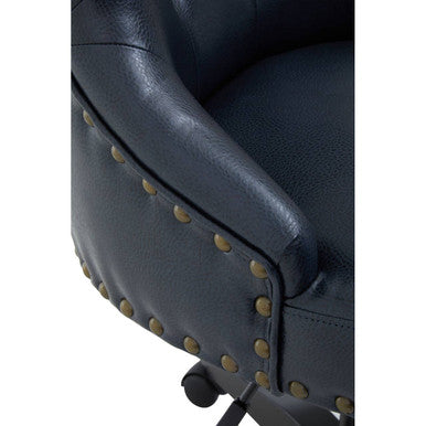Walson Black Leather Home Office Chair
