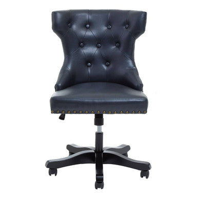 Walson Black Leather Home Office Chair