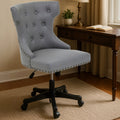 Walson Grey Leather Home Office Chair