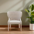 Manado Wicker Chair Mahogany Natural Rustic