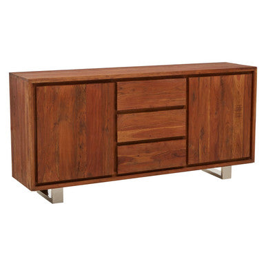 Simla Acacia Wood 2 Doors & 3 Drawers Sideboard