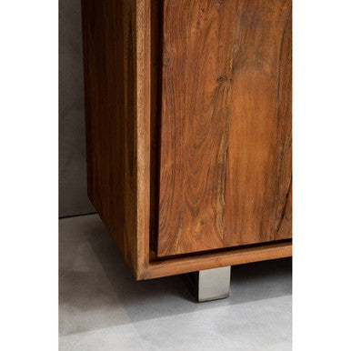 Simla Acacia Wood 2 Doors & 3 Drawers Sideboard
