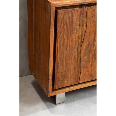 Simla Acacia Wood 1 Door & 3 Drawers Sideboard