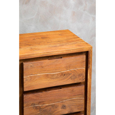 Simla Acacia Wood 1 Door & 3 Drawers Sideboard