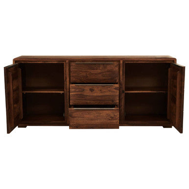 Surati Two Door Three Drawer Sheesham & Acacia Sideboard