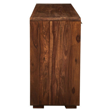 Surati Two Door Three Drawer Sheesham & Acacia Sideboard