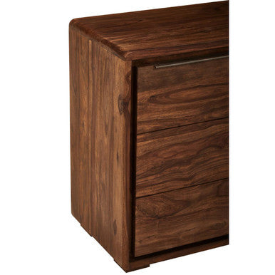 Surati Two Door Three Drawer Sheesham & Acacia Sideboard