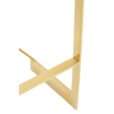 Azalea Ivory & Gold Bar Stool