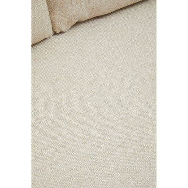 2 Seat Natural Fabric Sofa, Azalea