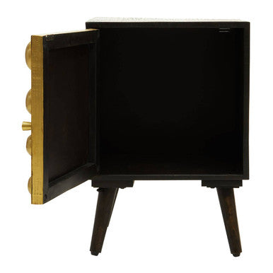 Arti Mango Wood One Door Cabinet