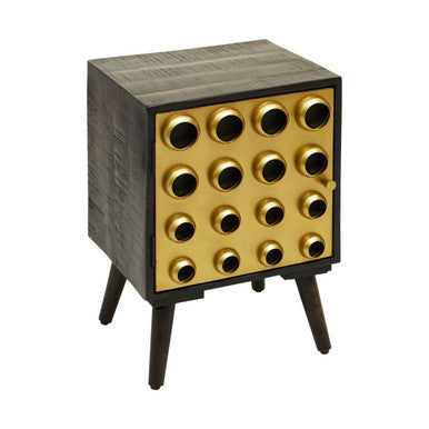 Arti Mango Wood One Door Cabinet