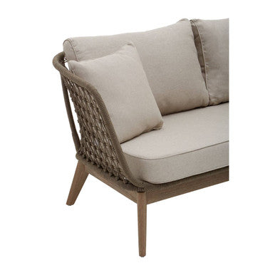 3 Seat Grey Sofa, Opus