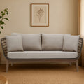 3 Seat Grey Sofa, Opus