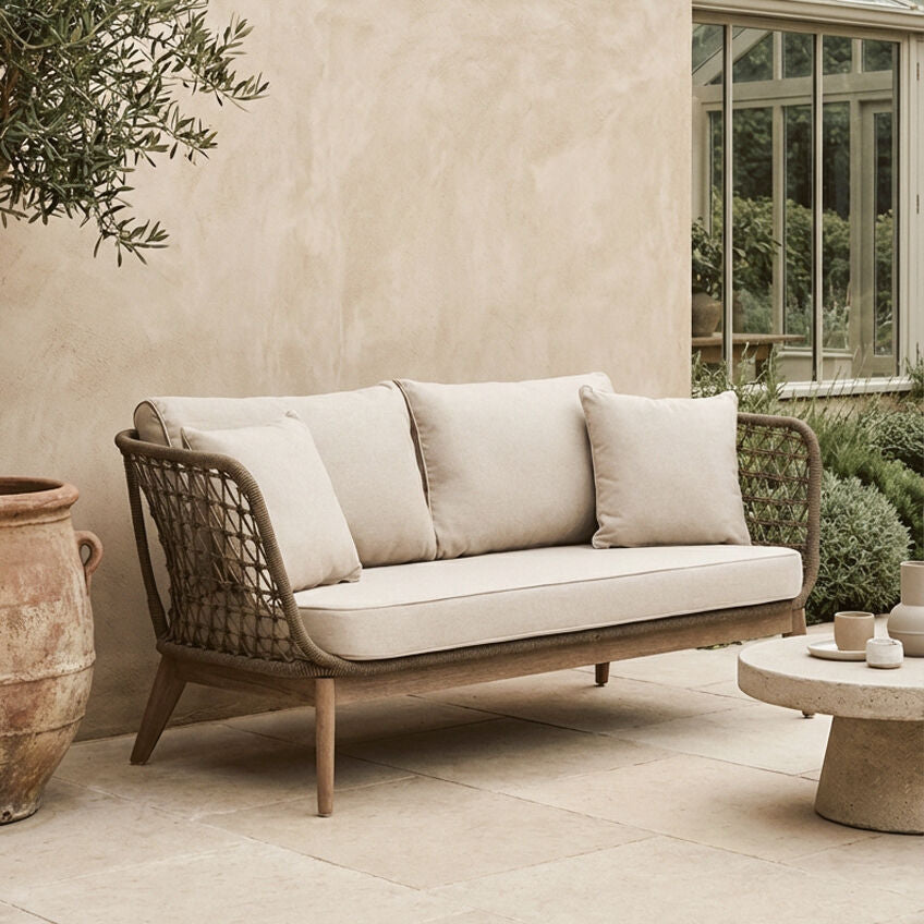 3 Seat Grey Sofa, Opus
