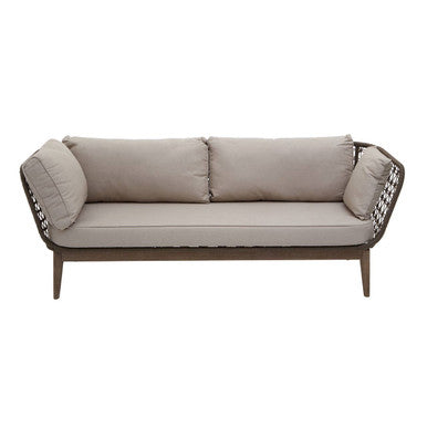 3 Seat Bronze & Charcoal Sofa, Opus