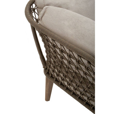 3 Seat Bronze & Charcoal Sofa, Opus