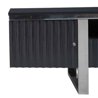 Genoa Grey Gloss Media Unit
