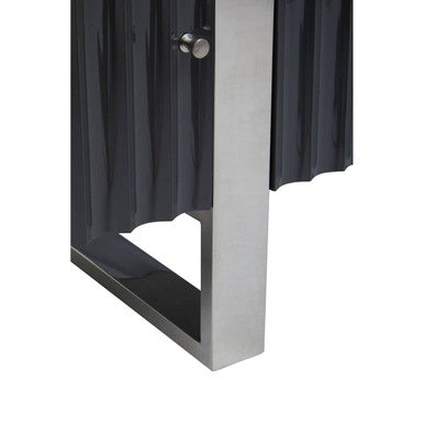 Genoa Grey Gloss Media Unit
