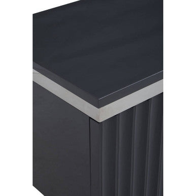 Genoa Grey Gloss Media Unit