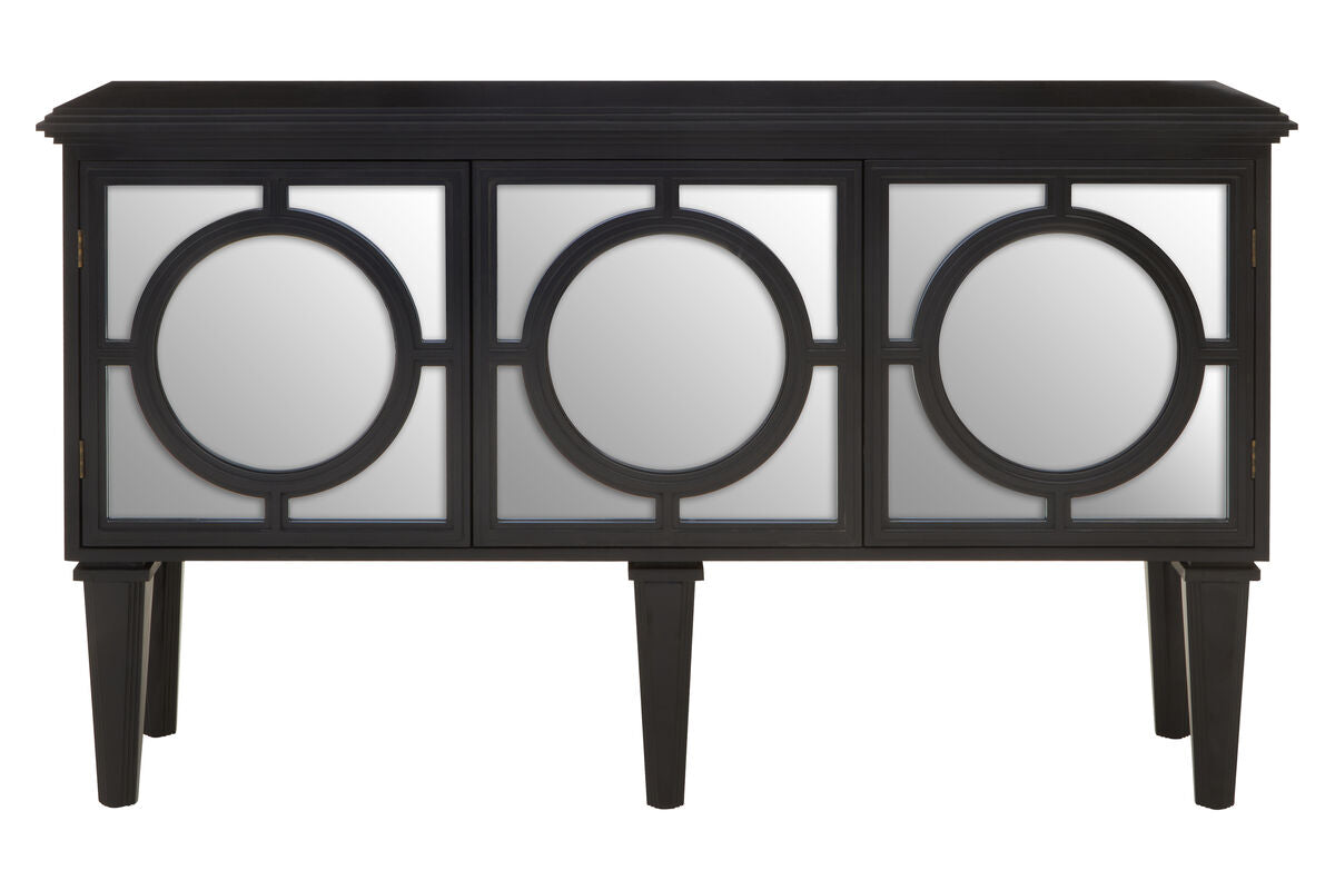 Telese Black Sideboard