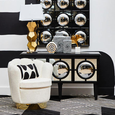 Telese Black Sideboard