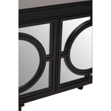 Telese Black Sideboard