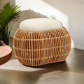 Manado Natural Rattan Bean Bench