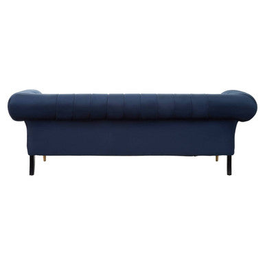 3 Seat Midnight Velvet Sofa, Siena