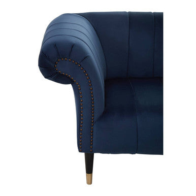 3 Seat Midnight Velvet Sofa, Siena