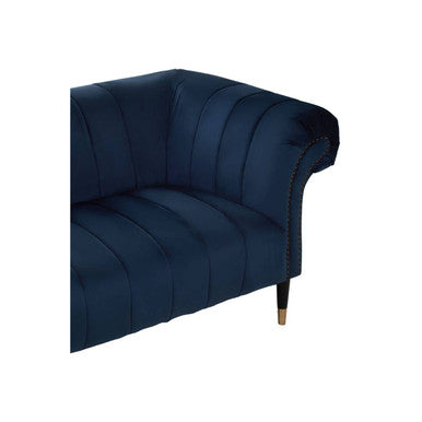 3 Seat Midnight Velvet Sofa, Siena