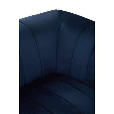 3 Seat Midnight Velvet Sofa, Siena