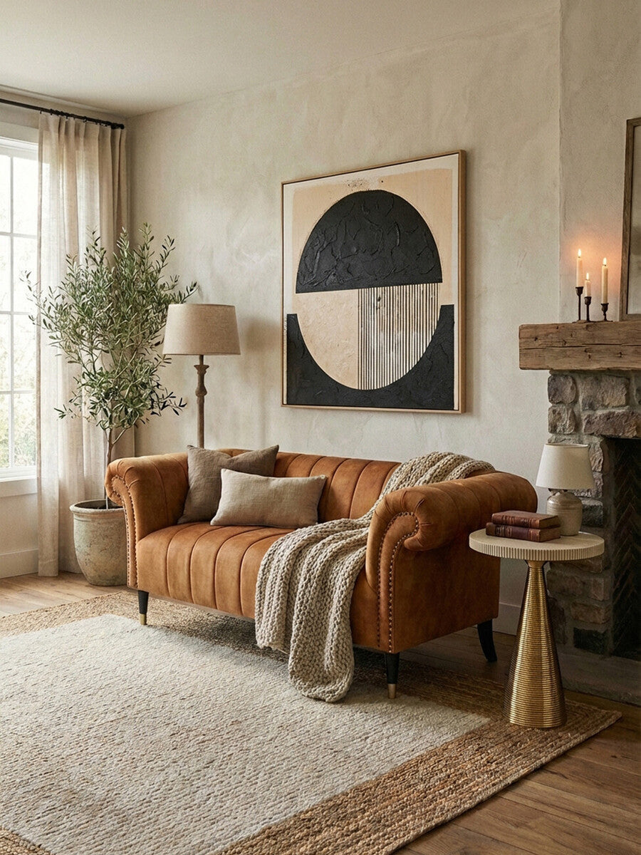 2 Seat Gold Velvet Sofa, Siena