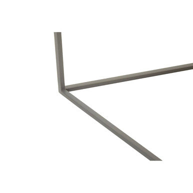 Set Of 3 Nesting Side Tables With Warm Metal Round Tops & Grey Metal Bases, Korba