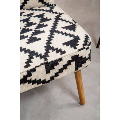 Cefena Berber Style Mango Wood Chair