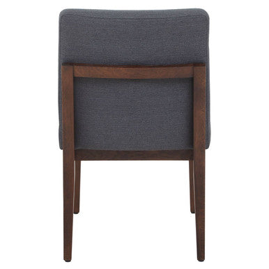 Brando Charcoal Grey Dining Chair With Oak Legs