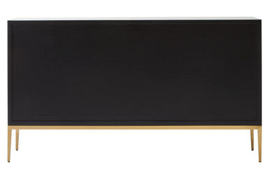 Deruta Grey Shagreen 4 Door Sideboard