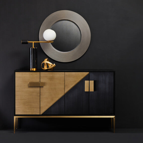 Davoli Black & Grey Sideboard