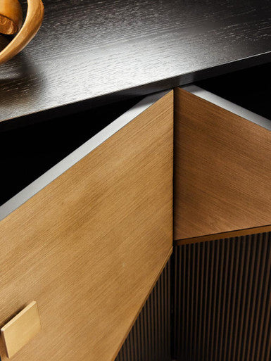 Davoli Black & Grey Sideboard
