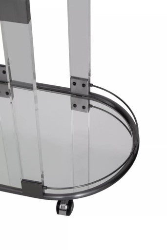Oria Drinks Trolley In Metal Frame